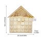 thumbnail image 1 of Calendario de Adviento de madera para Navidad, adorno de cuenta atrás de Casa de pueblo iluminado con LED, caja de cajones grandes, decoración de Navidad, 24 piezas, 1 of 4