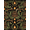 Black, Pattern 2, variant on ODIKA 4' x 6' Machine Washable Non-Slip Area Rug, rustic cabin print High Traffic Rug, Black, 1259239