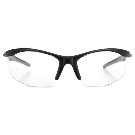 Safety Vu Bifocal Clear Safety Glasses with  2.50 Magnifier