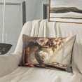 thumbnail image 5 of Daiia Vintage Floral Vase With Books Bedding Waterproof Pillow Protector Zippered Queen – Bed Bug Proof Pillow Encasement-20"x30", 5 of 6