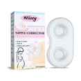 thumbnail image 2 of Fiudx Protector de Pezón para Lactancia Materna, Protector de Pezón de Silicona Suave, Corrector de Pezón Plano, Ayuda para La Lactancia Materna, para Embarazadas y Mujeres Jóvenes, Paquete de 2 Unid, 2 of 6