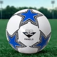 thumbnail image 4 of Eigraketly Balón de fútbol competitivo, cubierta luminosa de PU EN para entrenamiento, balón de fútbol, tamaño 5, balones de Deportes y aire libre blanco, 4 of 6