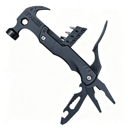EXLEAF Gifts for Men Dad Cool Fathers Day Birthday Gifts Ideas for Men Grandpa Papa from Daughter Wife Son Best Dad Ever Gift All in One Survival Tools Hammer Multitool Camping Hunting Presents