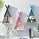 thumbnail image 1 of Estantes de Pared Triangulares Flotantes de para , Estantes Triangulares de Almacenamiento para Libros para , Niños, Habitación de azul BLESIY estantería de almacenamiento triangular, 1 of 8