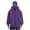A001 Purple, variant on qolati Mens Hoodies with Face Mask Casual Long Sleeve Zip Up Ski Mask Jacket Double Hooded Sweatshirt Color Block Windproofs Athletic Coat with Pockets