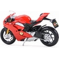 thumbnail image 3 of 1:18 Diecast Vehicle Collection Motorcycle For: Ducati Panigale V4 Static Gift Collection, 3 of 5