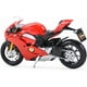 thumbnail image 3 of 1:18 Diecast Vehicle Collection Motorcycle For: Ducati Panigale V4 Static Gift Collection, 3 of 5
