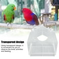 thumbnail image 3 of Transparent Plastic Window Bird Feeder Suction Cup Mounted Cute Bird House for Home, 3 of 7