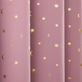 thumbnail image 5 of Aurora Home Golden Enchanted Unicorn Blackout Curtains Mauve - 84, 5 of 5