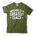 thumbnail image 4 of Mens Dad shirt World's Greatest Dad Shirt Fathers Day Dad Shirt Dad Birthday Tee Greatest Dad shirt, 4 of 6