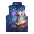 thumbnail image 4 of Pzuqiu Dragon Girls Sleeveless Vests 2T Polyester Comfortable Zipper Winter Sleeveless Jacket with Pockets Warm Fall Outfits Fashion Clothing for Teens Girls Boys Kids, 4 of 7