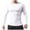 White, variant on Zylanna Men's Long Sleeve T-Shirts, Solid Color Stretchy Activewear Crew Neck Casual Tops for Sport White