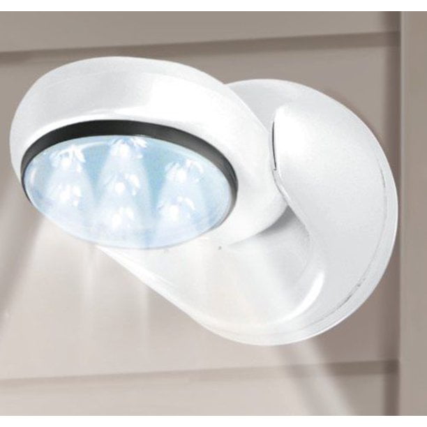 Details about   360° Battery Operated LED Lamp Motion Activated PIR Sensor Cordless Stairs Light 