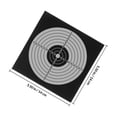 thumbnail image 2 of TEHAUX 100Pcs Black Target Paper Sheets Portable and Foldable Targets for Range and Home Practice, 2 of 7