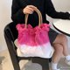 thumbnail image 5 of Bolsos de hombro de diseñador de lujo para mujer en la moda 2023 Nuevo bolso de mano de gran capacidad con color contrastante para mujer Bolso de mano con borlas para mujer, 5 of 5