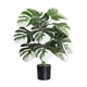 thumbnail image 2 of Planta Monstera Artificial 23,6 pulgadas | Hojas falsas de tortuga tropical, planta en maceta de seda verde para interior y exterior, oficina, fiesta o decoración de boda, bajo mantenimiento y, 2 of 7