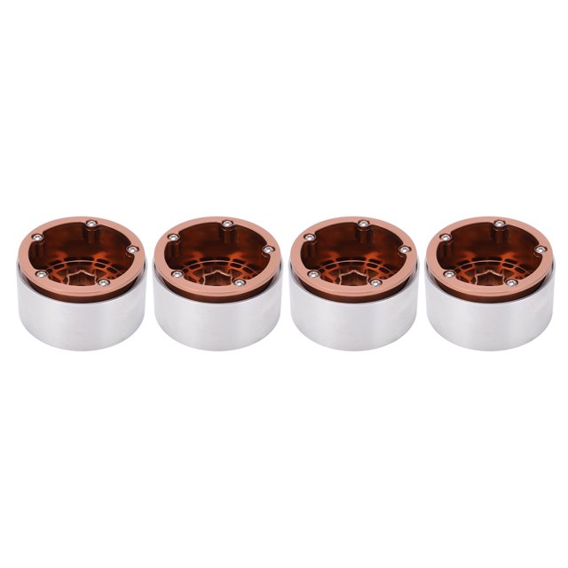Cubo de rueda de Coche RC ANGGREK de Metal Estable Y Duradero para Neumáticos de 2,2 pulgadas