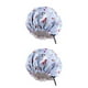 thumbnail image 2 of Qarigey Gorro de dormir de noche para niños con hebilla ajustable, gorros de satén para ducha, gorro de dormir bonito, gorro para la cabeza para baño, Cielo azul 2piezas Qarigey CBP321917, 2 of 5