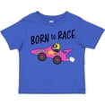 thumbnail image 3 of Inktastic Born to Race Pink Race Car Boys or Girls Toddler T-Shirt, 3 of 5