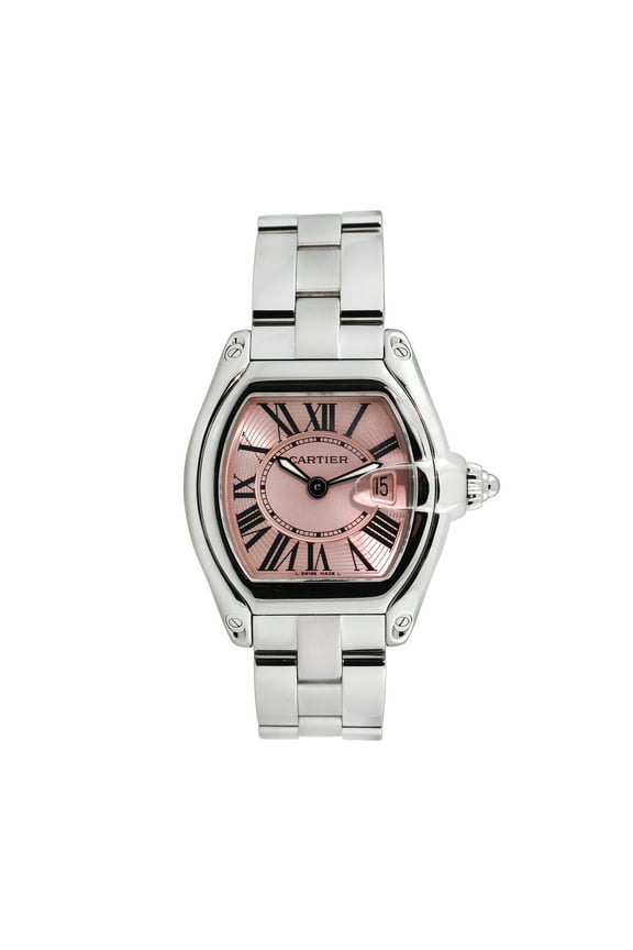 Pre-Owned Cartier Women's Roadster 36mm X 30mm Stainless Steel Wristwatch