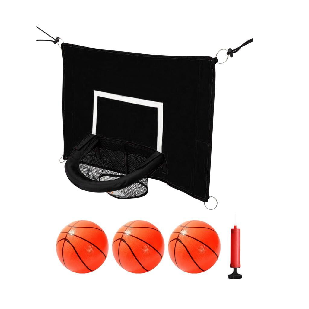 harayaa Basketball Hoop for Trampoline Basketball Training Outside Indoor Outdoor Sports Style F