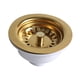 thumbnail image 1 of Colador y tapón para fregadero de cocina Strade Fareast Limited Acero inoxidable 114 mm, 1 of 8