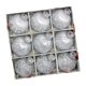 thumbnail image 5 of 9 adornos colgantes de bolas navideñas ligeros con estuche de almacenamiento Macarena Plata, 5 of 8