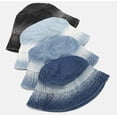 thumbnail image 4 of CoCopeaunt Unisex Denim Bucket Hat Retro Sun Hat Sun Protection Soft Wide Brim Fisherman Hat Caps for Women Men 2023, 4 of 4