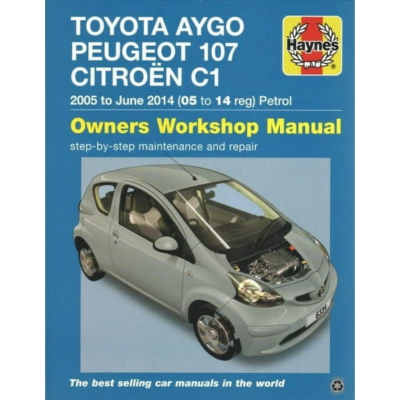 Toyota Aygo, Peugeot 107 & Citroen C1 Petrol ('05-June'1