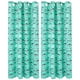 thumbnail image 1 of Cartoon Alien Print Curtain for Kids Room - Thermal Insulated Curtains Noise Reducing Window Draps for Boys and Girls Bedroom, 52 x 63 Inch, Green, Set of 2 Panels, 1 of 8