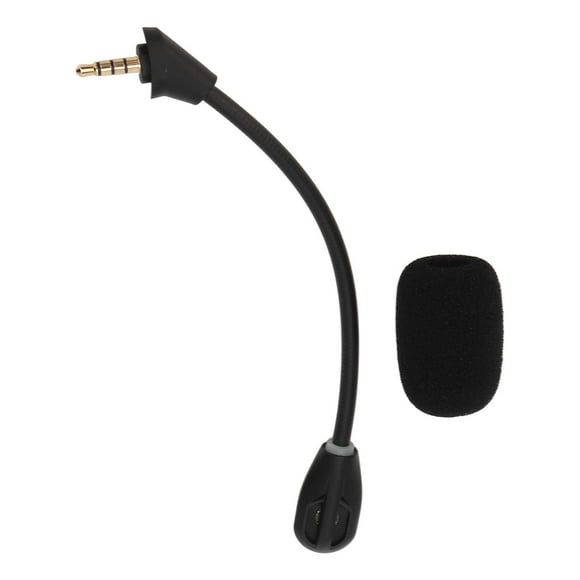 DEWIN Replacement Headset Microphone Noise Cancelling 3.5mm Detachable Headphone Mic for Kingston HyperX Cloud Alpha
