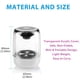 thumbnail image 4 of Altavoz portátil Bluetooth, verdaderos altavoces estéreo inalámbricos, sonido estéreo nítido, graves enriquecidos, alcance inalámbrico, micrófono, espectáculo de luces LED, tarjeta TF Ofspeizc 2034623-2, 4 of 9