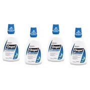 4 Pack - Orajel Antiseptic For All Mouth Sore Rinse, Kills Bacteria - 16 OZ Each