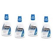 4 Pack - Orajel Antiseptic For All Mouth Sore Rinse, Kills Bacteria - 16 OZ Each