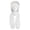 White, variant on PULLIMORE 2 in 1 Winter Women Slouchy Knit Hat Scarf Set Warm Wool Beanie Knitted Cap (Pink)