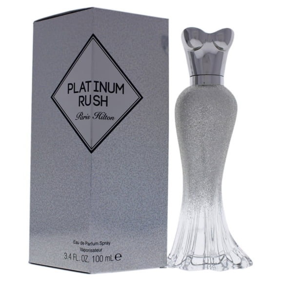 Paris Hilton Platinum Rush Eau de Parfum, Perfume for Women, 3.4 fl oz