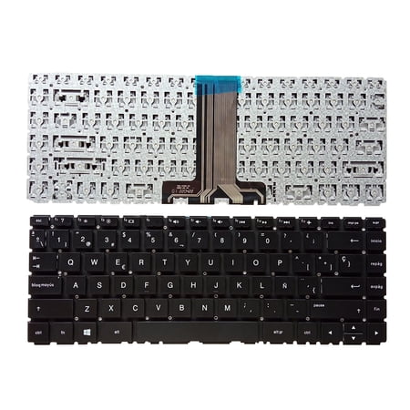 Black Keyboards Anti-slide High Precision Clear Spacing Computer ...