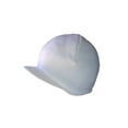 thumbnail image 1 of New Plain Cuffless Winter Beanie Visor, White, 1 of 1