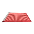 thumbnail image 2 of Ahgly Company Machine Washable Indoor Rectangle Abstract Red Modern Area Rugs, 2' x 5', 2 of 4