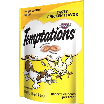 temptations cat treats flavors