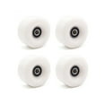 thumbnail image 2 of maskred 4 Pcs Remplacement de Roue de Patins à Roulettes Résistant à l'Usure Pièce Modifiée Épaisse Roues de Patins à Roulettes en Ligne Accessoire de Sport Extérieur Blanc, 2 of 6