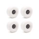 thumbnail image 2 of Sonducket 4 piezas de rueda de patín, componentes rodantes de repuesto, accesorios modificados, ruedas gruesas para patines, accesorio deportivo patinar Blanco, 2 of 6