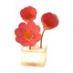thumbnail image 2 of Lámpara de escritorio automática con luz nocturna de flores y brillo ajustable para regalos de cumpleaños Rosa, 2 of 9