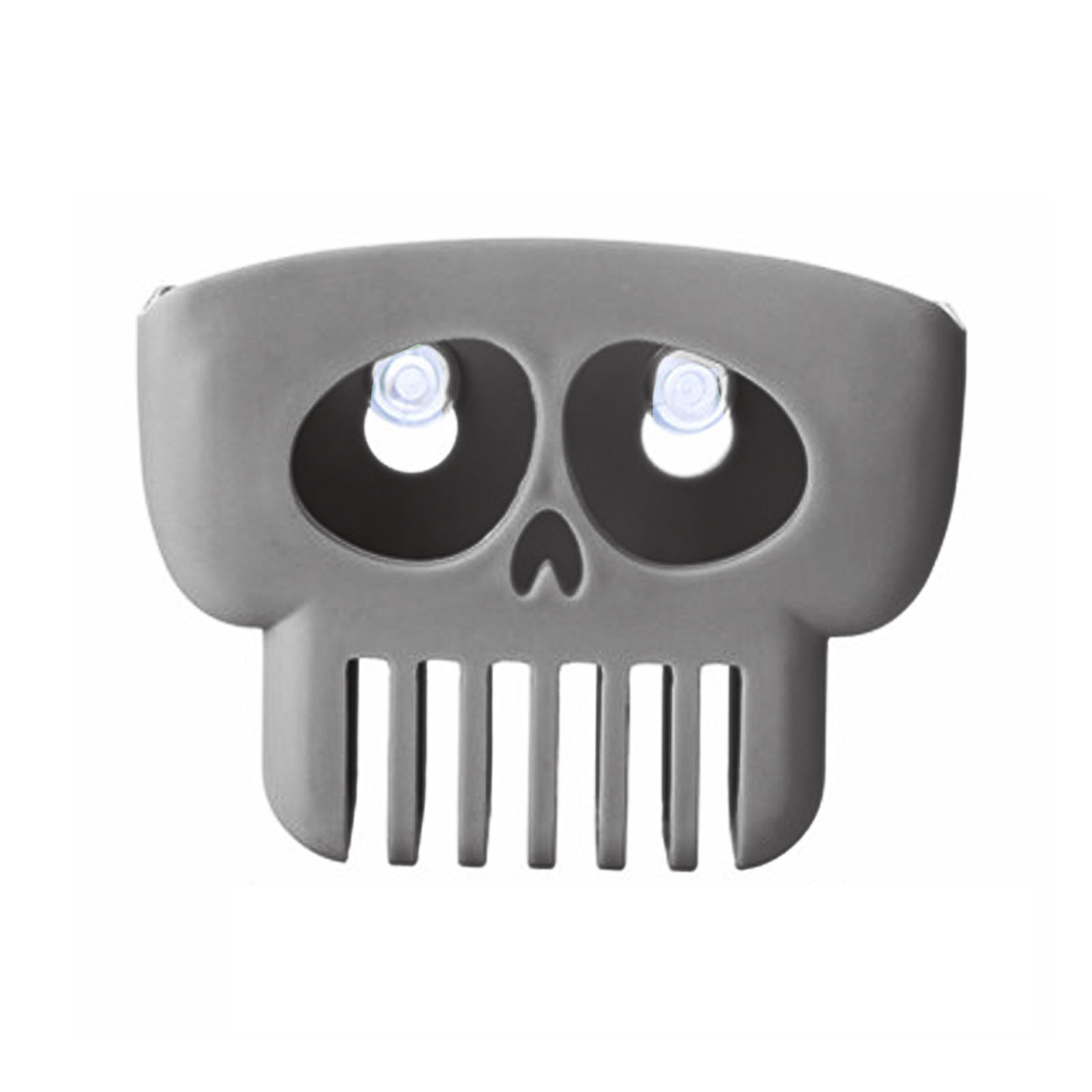 ZPAQI Skull Shape Sponge Holder Drain Rack Kitchen Sink Suction Cup