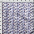 thumbnail image 4 of oneOoneSilkTabbyGrayishPurpleFabricTropicalAbstractLeafWithAnimalSewingFabricByTheYardPrintedDiyClothingSewingSupplies42InchWide, 4 of 4