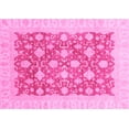 thumbnail image 1 of Ahgly Company Indoor Rectangle Oriental Pink Modern Area Rugs, 5' x 8', 1 of 4