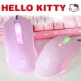 thumbnail image 2 of Hello Kitty-ratón con cable USB para videojuegos, Mouse con 6 botones, bonito y silencioso, luminoso, para ordenador portátil y de escritorio, 2022, 2 of 4