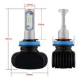 thumbnail image 3 of 2Pcs H11 H8 H9 LED Headlight Bulbs Conversion Kit High Low Beam Bright White, 3 of 5