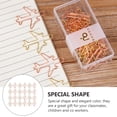 thumbnail image 4 of Shisuyan 24 Pcs Pinces Créatives pour Signets Pinces pour Design d'Avion Trombones (Couleurs Assorties), 4 of 8