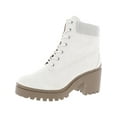 thumbnail image 1 of Wild Pair  Womens Bentli P Nubuck Embellished Combat & Lace-up Boots, 1 of 3
